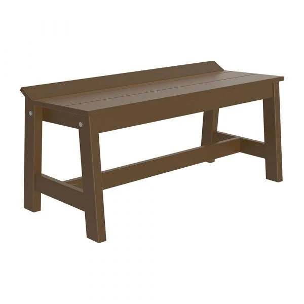 LuxCraft 41" Poly Café Dining Bench - Image 6