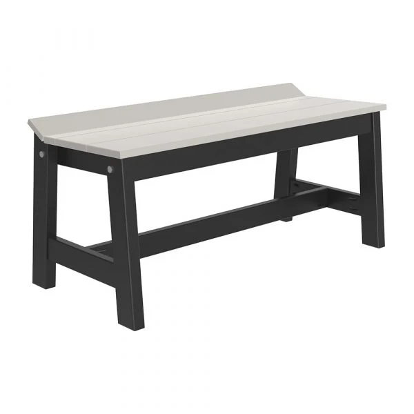 LuxCraft 41" Poly Café Dining Bench - Image 7