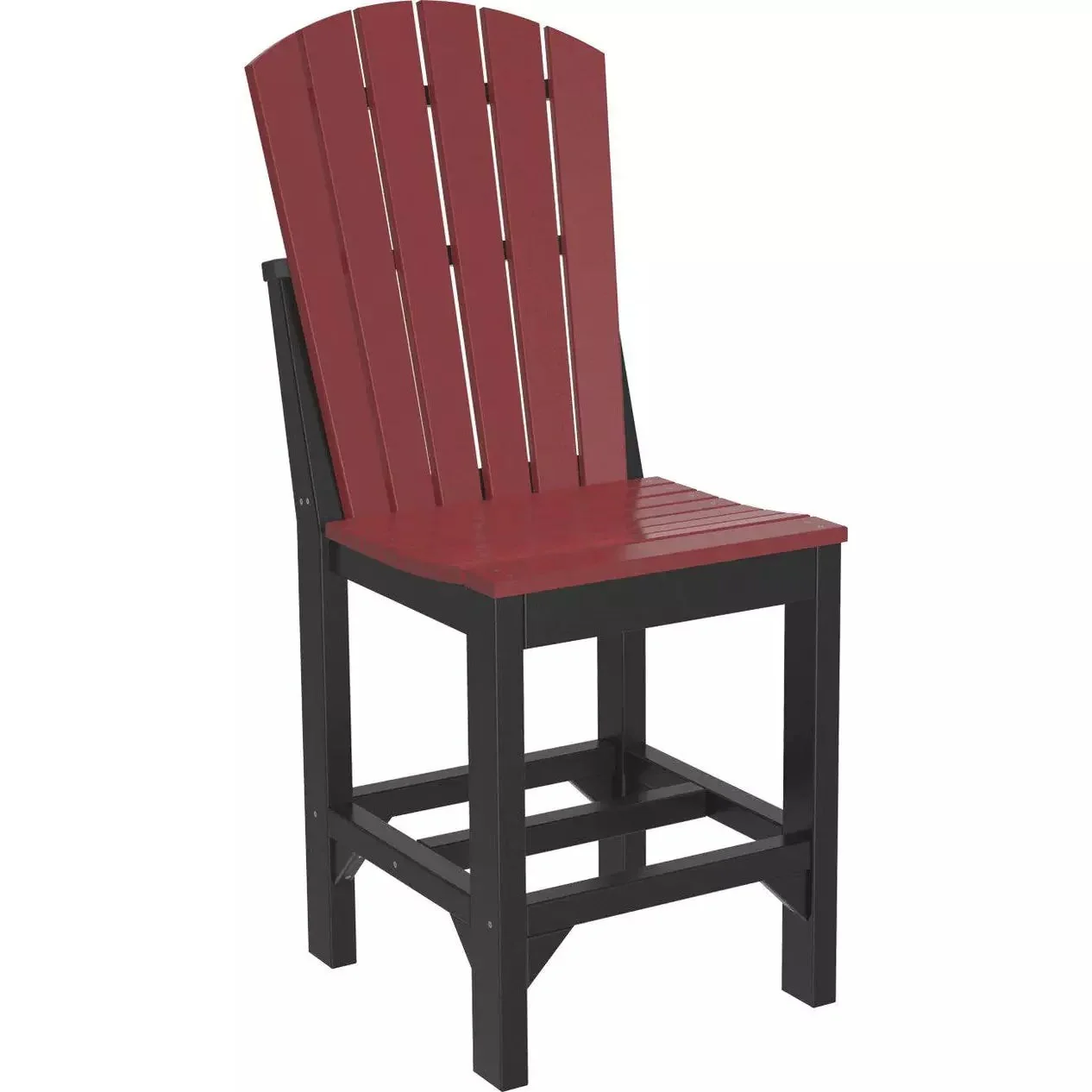 LuxCraft Counter Height Poly Adirondack Side Chair - Image 4