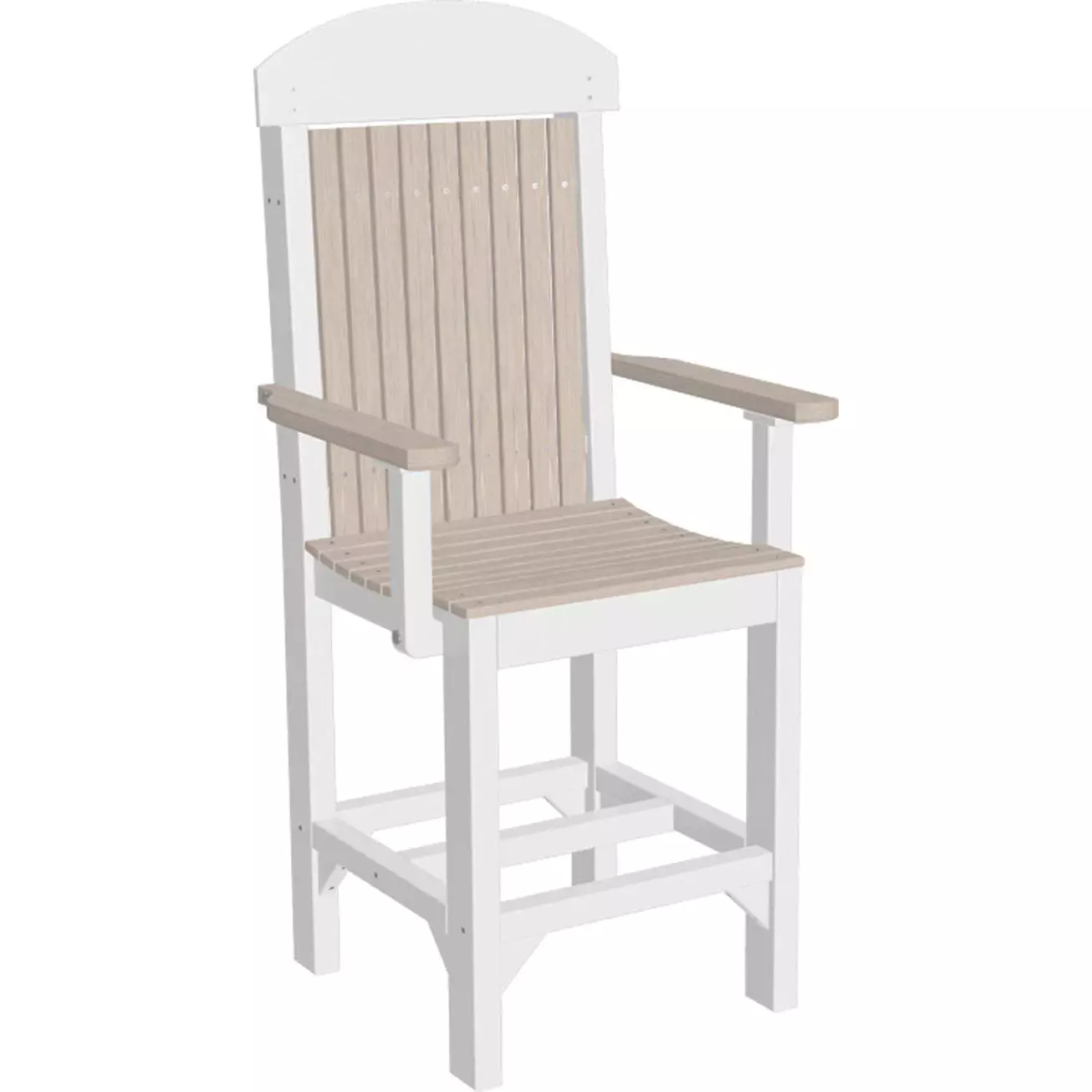 LuxCraft Counter Height Poly Captain Chair - Image 15
