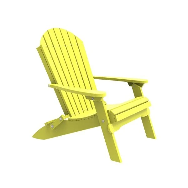 LuxCraft Outdoor Compact Folding Poly Adirondack Chair - Image 28
