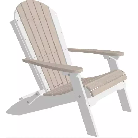 LuxCraft Outdoor Compact Folding Poly Adirondack Chair - Image 33