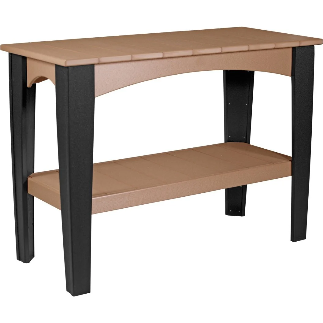 LuxCraft Outdoor Poly Island Buffet Table - Image 4