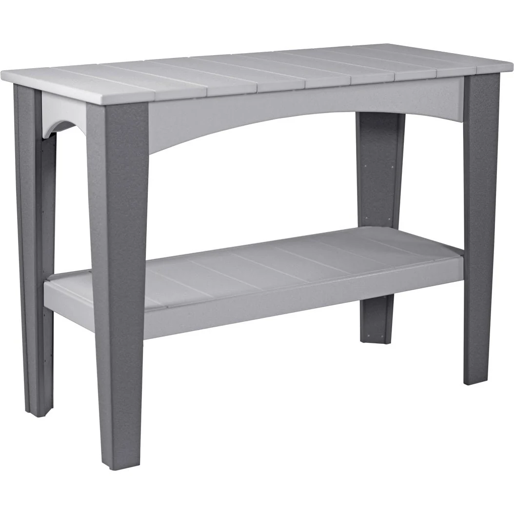 LuxCraft Outdoor Poly Island Buffet Table - Image 7
