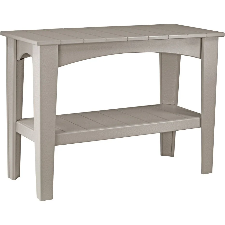 LuxCraft Outdoor Poly Island Buffet Table - Image 9