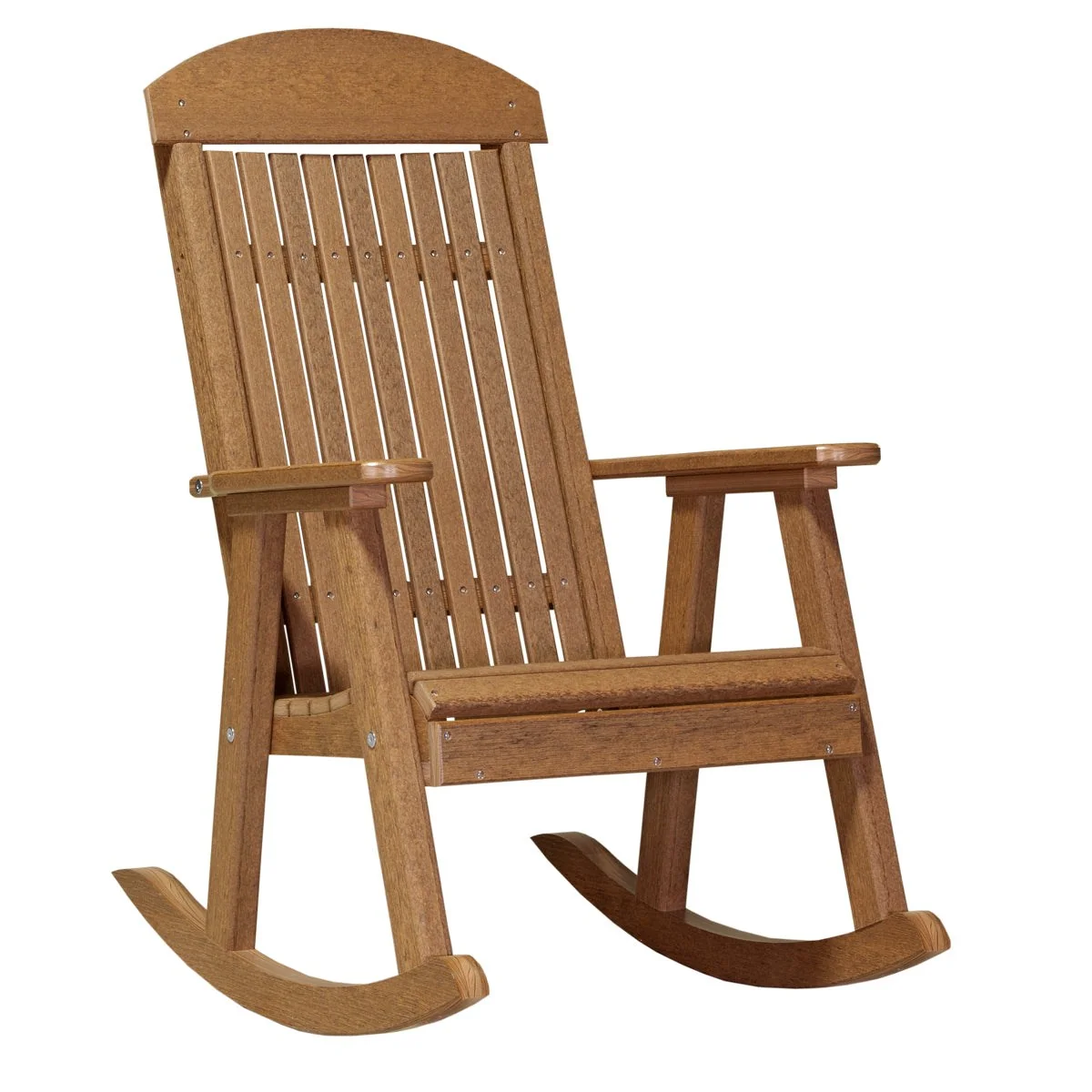 LuxCraft Outdoor High Back Rocking Porch Rocker - Image 16