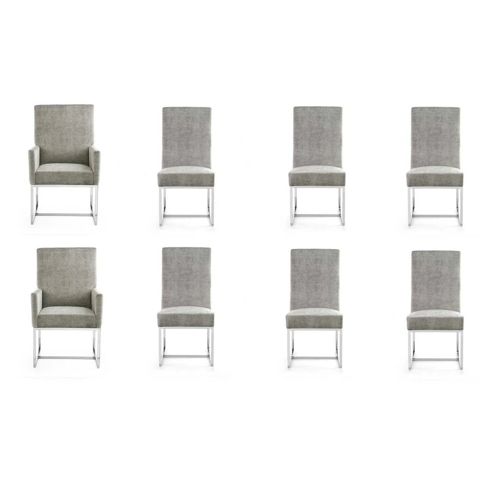 Manhattan Comfort Element Blue Dining Chairs (Set of 8) - Image 25