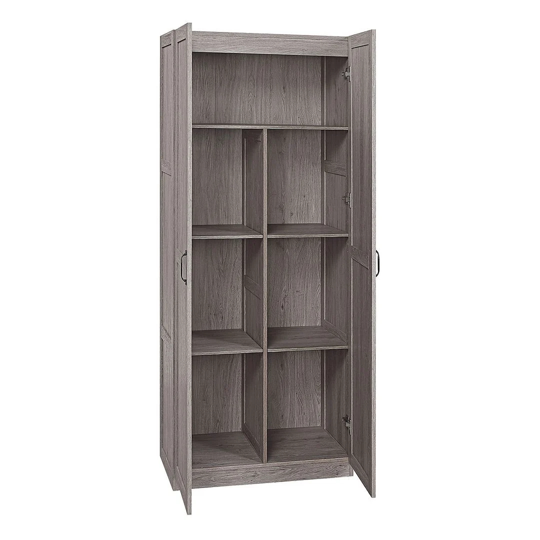 Manhattan Comfort Hopkins Modern Freestanding Storage Closet with 7 Shelves in White - Image 24