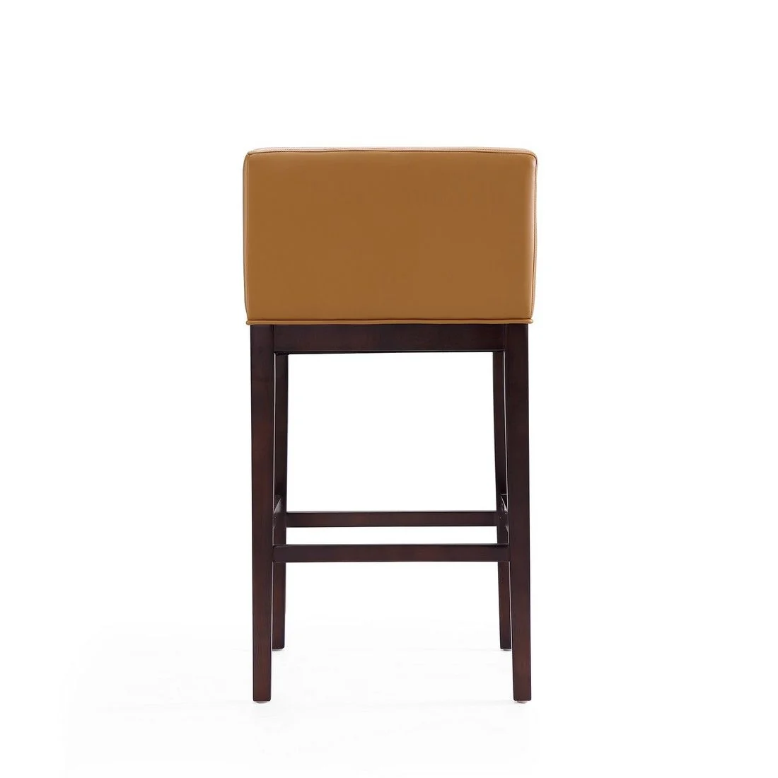 Manhattan Comfort Kingsley 38 in. Black and Dark Walnut Beech Wood Barstool (Set of 3) - Image 10