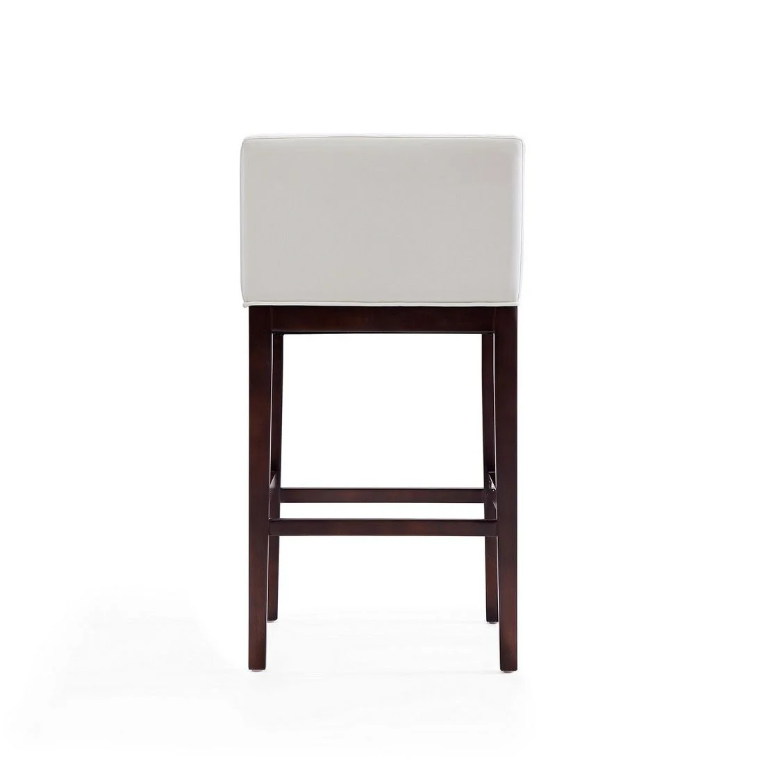 Manhattan Comfort Kingsley 38 in. Black and Dark Walnut Beech Wood Barstool (Set of 3) - Image 16