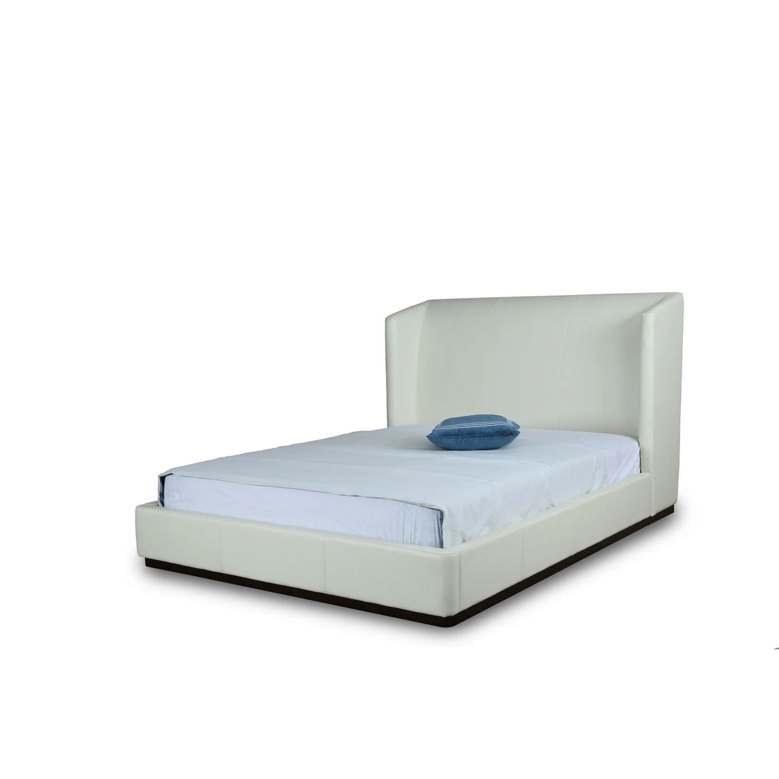 Manhattan Comfort Lenyx Saddle Queen Bed - Image 10