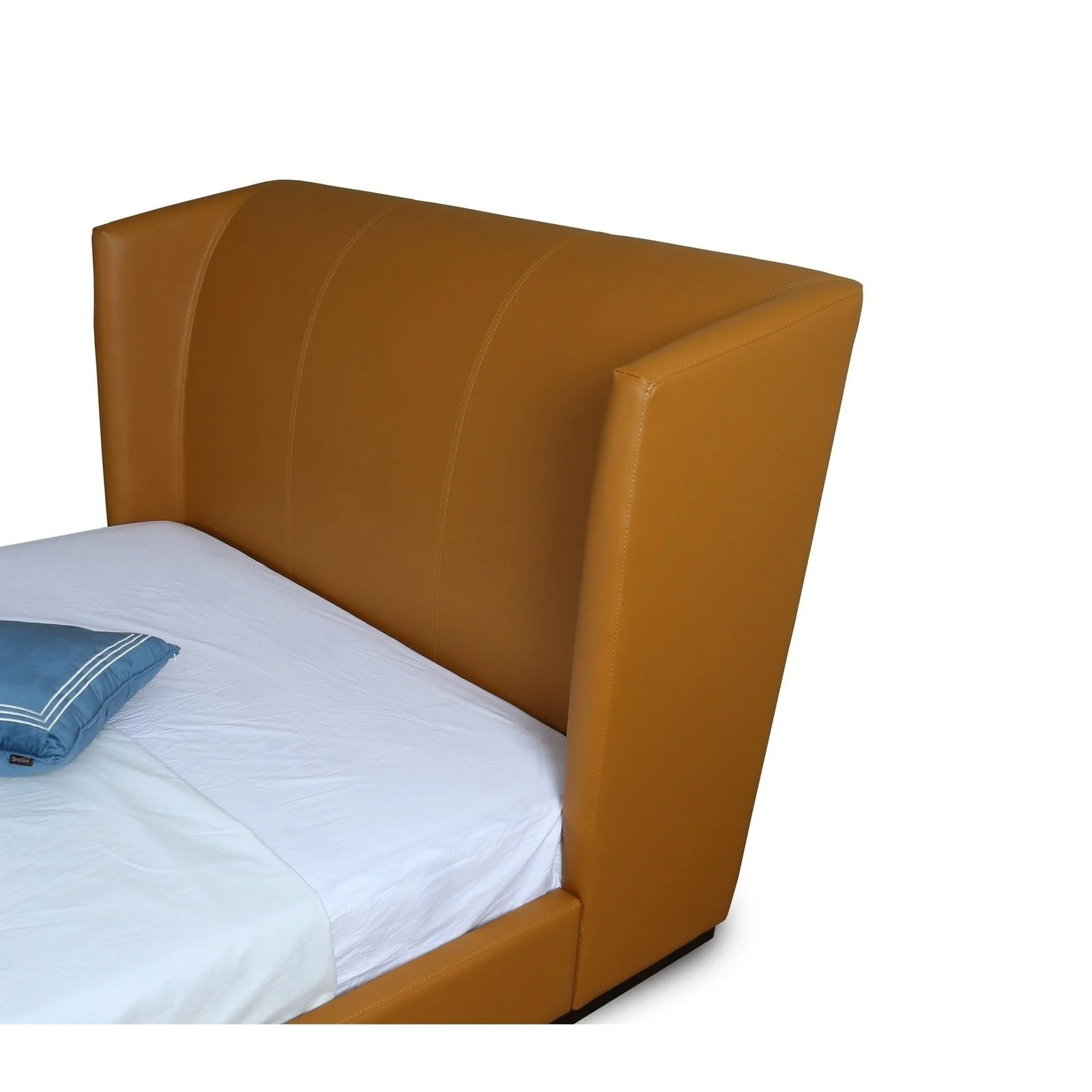 Manhattan Comfort Lenyx Saddle Queen Bed - Image 5