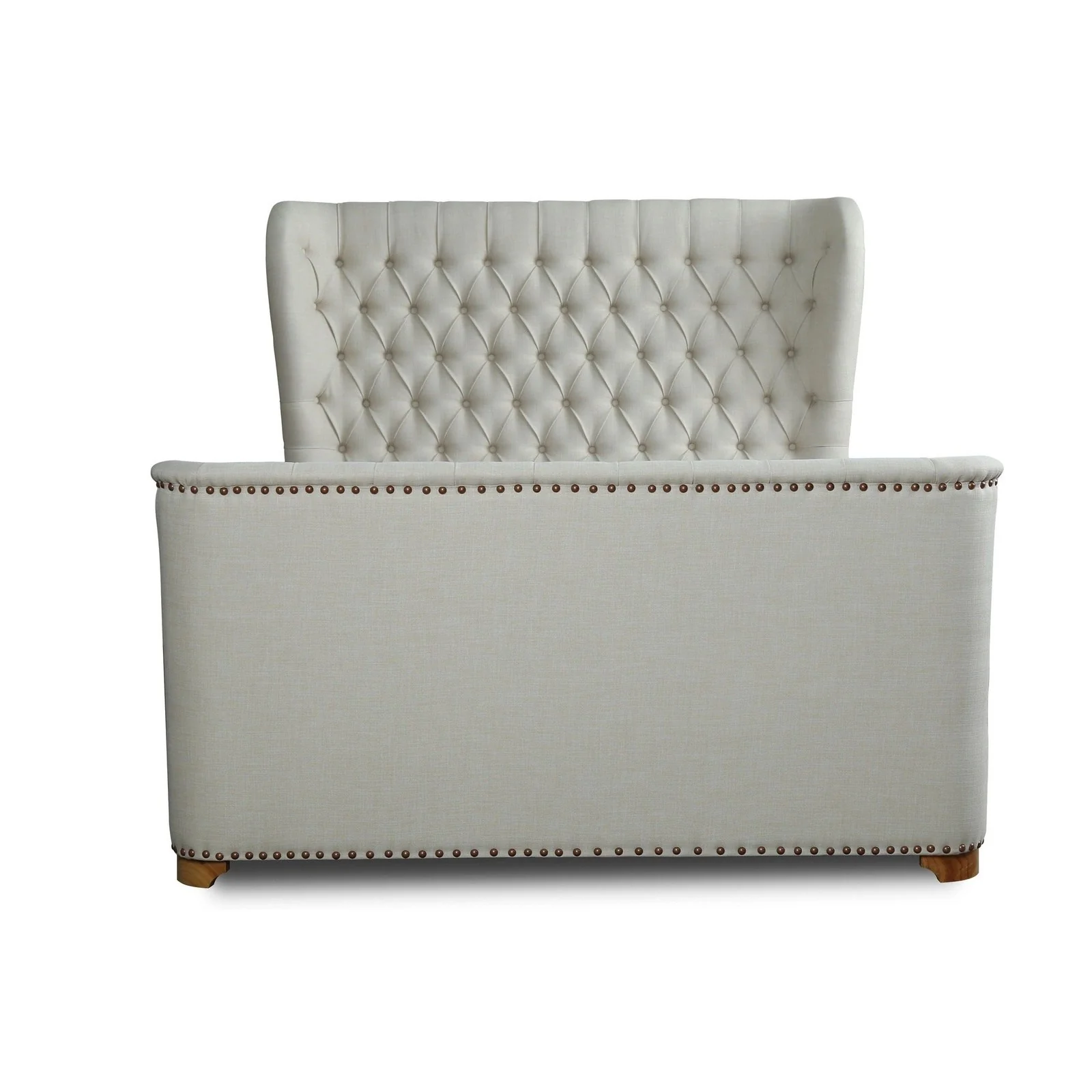 Manhattan Comfort Lola Ivory Full Bed - Image 4
