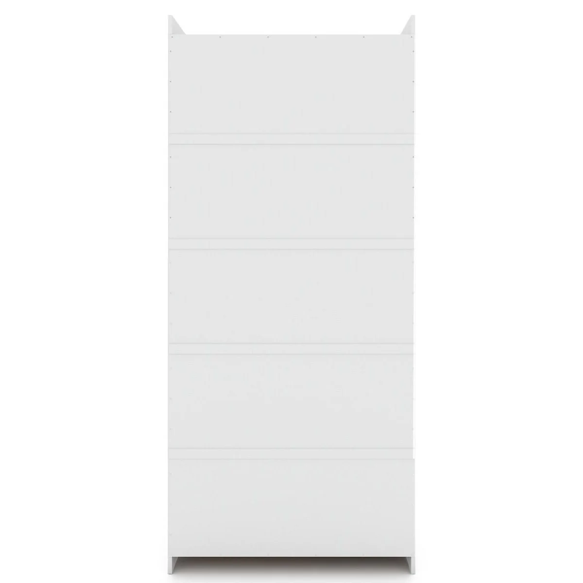 Manhattan Comfort Mulberry 2.0 Modern 3 Sectional Wardrobe Closet with 6 Drawers - Set of 3 in White - Image 7
