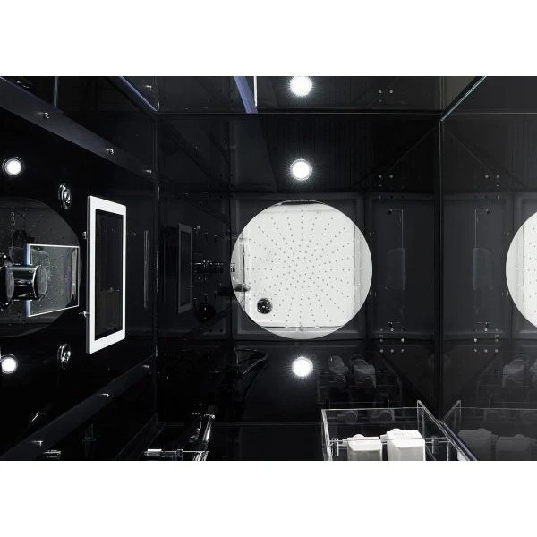 Maya Bath Black Platinum Arezzo Steam Shower - Left (203) - Image 11