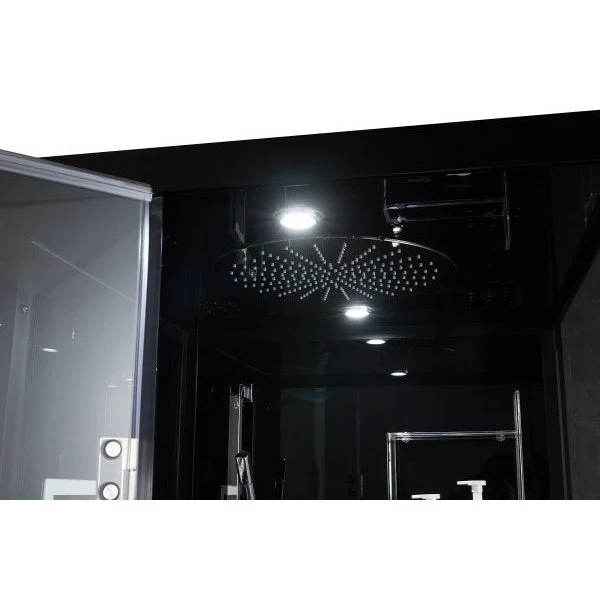 Maya Bath Black Platinum Arezzo Steam Shower - Left (203) - Image 15