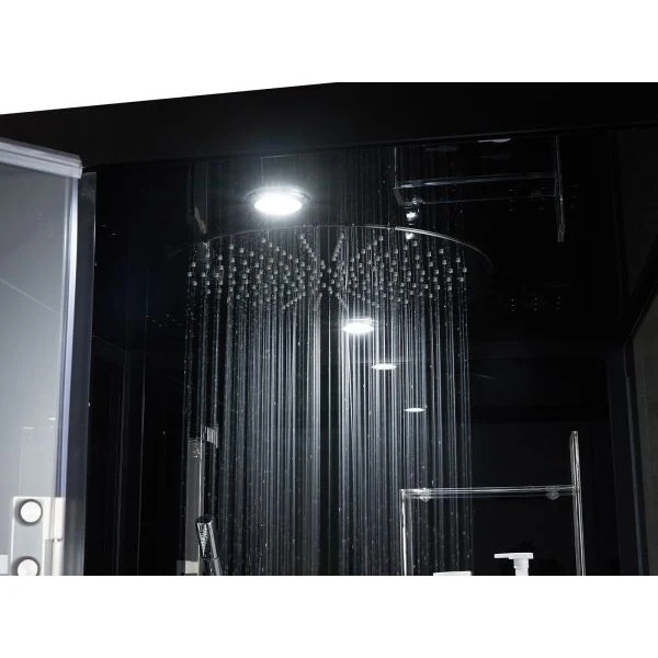 Maya Bath Black Platinum Arezzo Steam Shower - Left (203) - Image 16