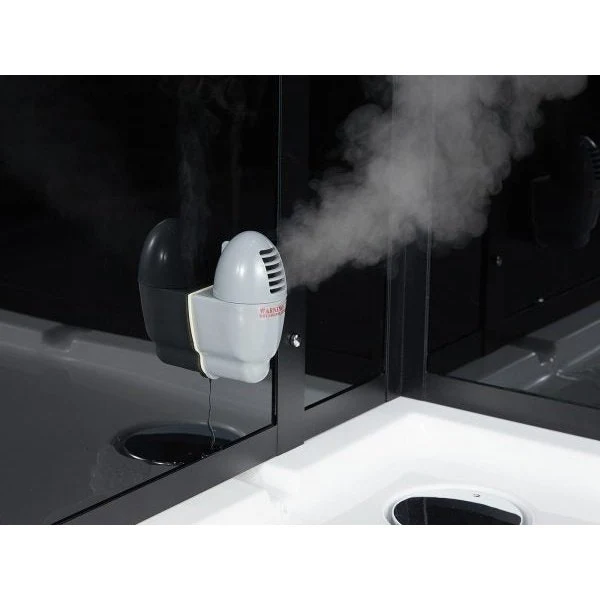 Maya Bath Black Platinum Arezzo Steam Shower - Left (203) - Image 19
