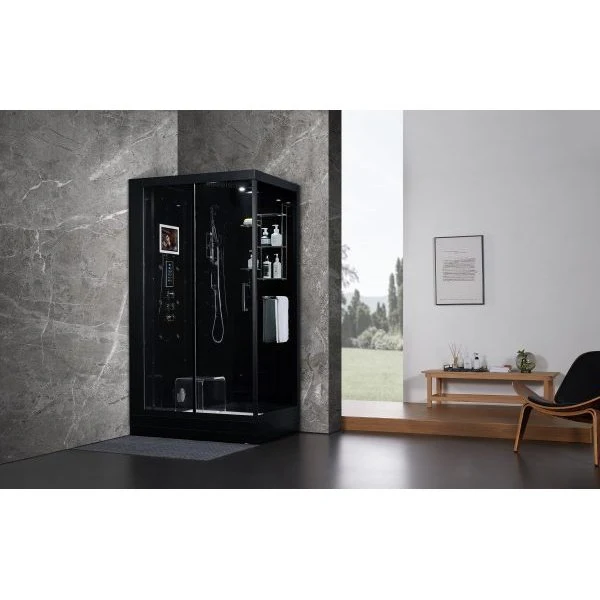 Maya Bath Black Platinum Lucca Steam Shower - Left (207) - Image 2