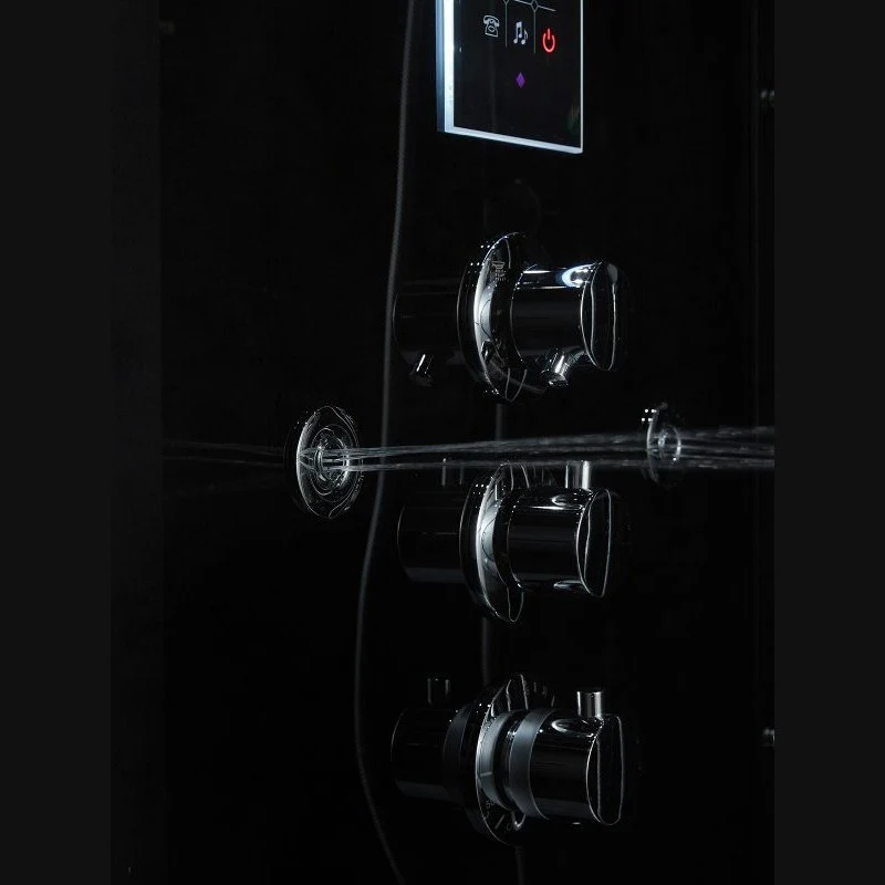 Maya Bath Black Platinum Lucca Steam Shower - Right (205) - Image 16
