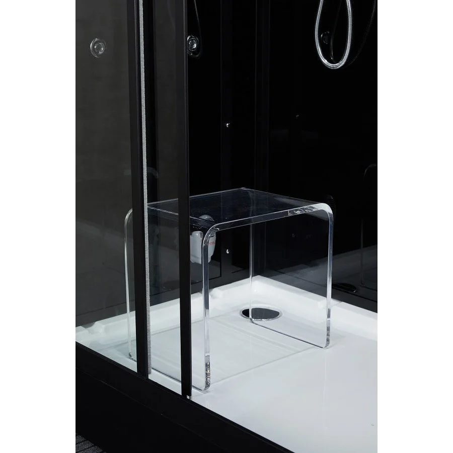 Maya Bath Black Platinum Lucca Steam Shower - Right (205) - Image 7
