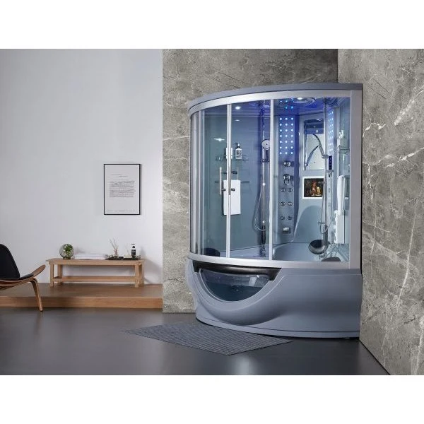 Maya Bath Grey Platinum Superior Steam Shower (103) - Image 3
