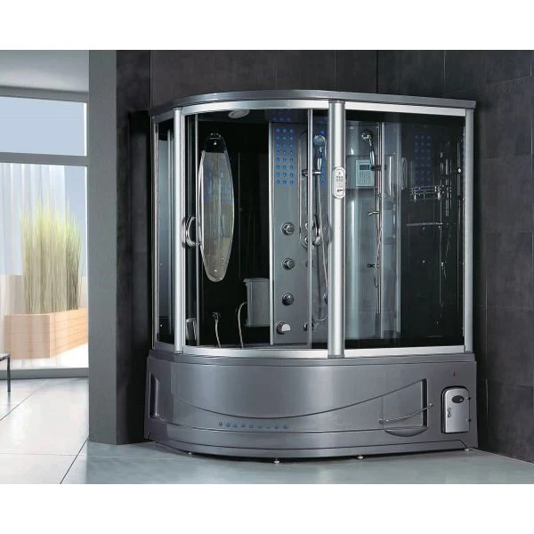 Maya Bath Grey Siena Steam Shower - Right (119) - Image 2
