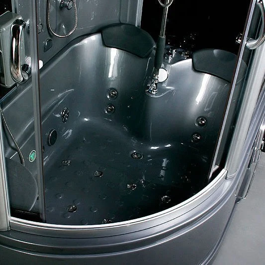 Maya Bath Grey Siena Steam Shower - Right (119) - Image 3