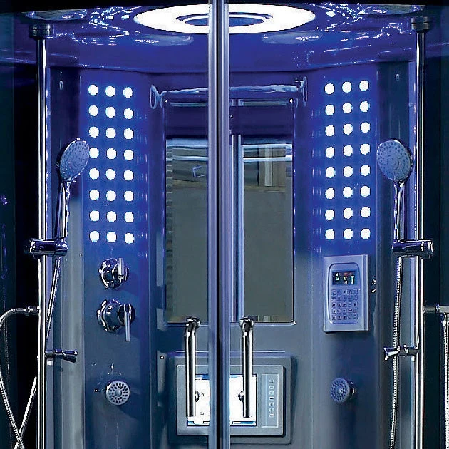 Maya Bath Grey Valencia Steam Shower (115) - Image 3