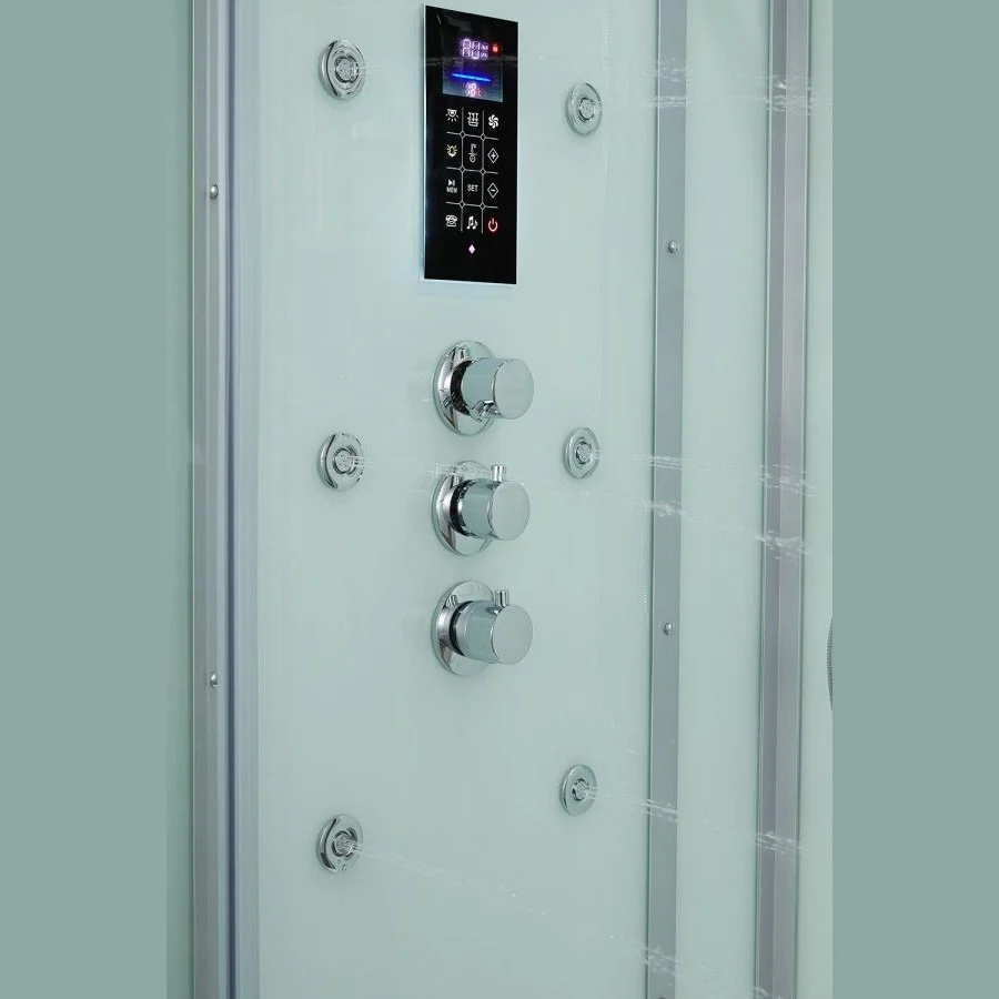 Maya Bath White Platinum Arezzo Steam Shower - Right (200) - Image 16