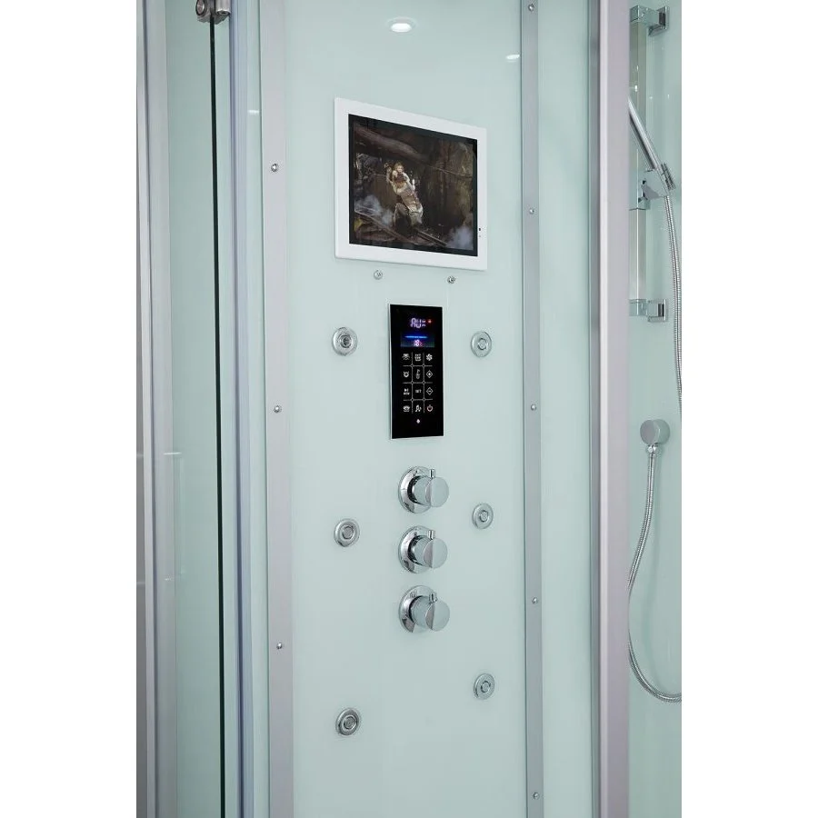 Maya Bath White Platinum Arezzo Steam Shower - Right (200) - Image 19