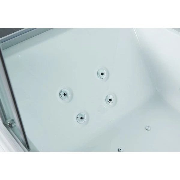 Maya Bath White Platinum Catania Steam Shower - Right (105) - Image 6