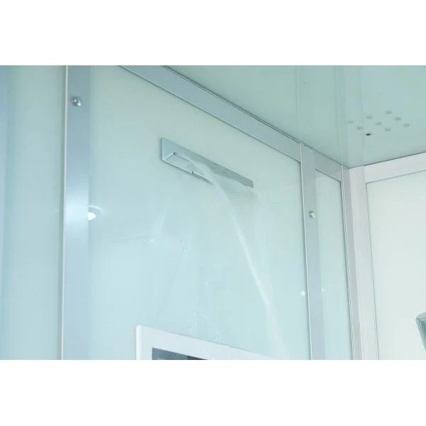 Maya Bath White Platinum Lucca Steam Shower - Left (206) - Image 17