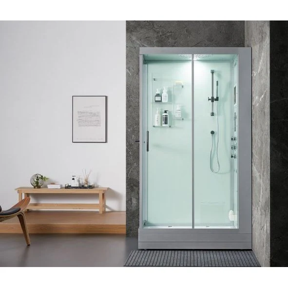 Maya Bath White Platinum Lucca Steam Shower - Right (204) - Image 2
