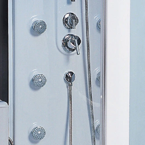 Maya Bath White Siena Steam Shower - Right (117) - Image 3