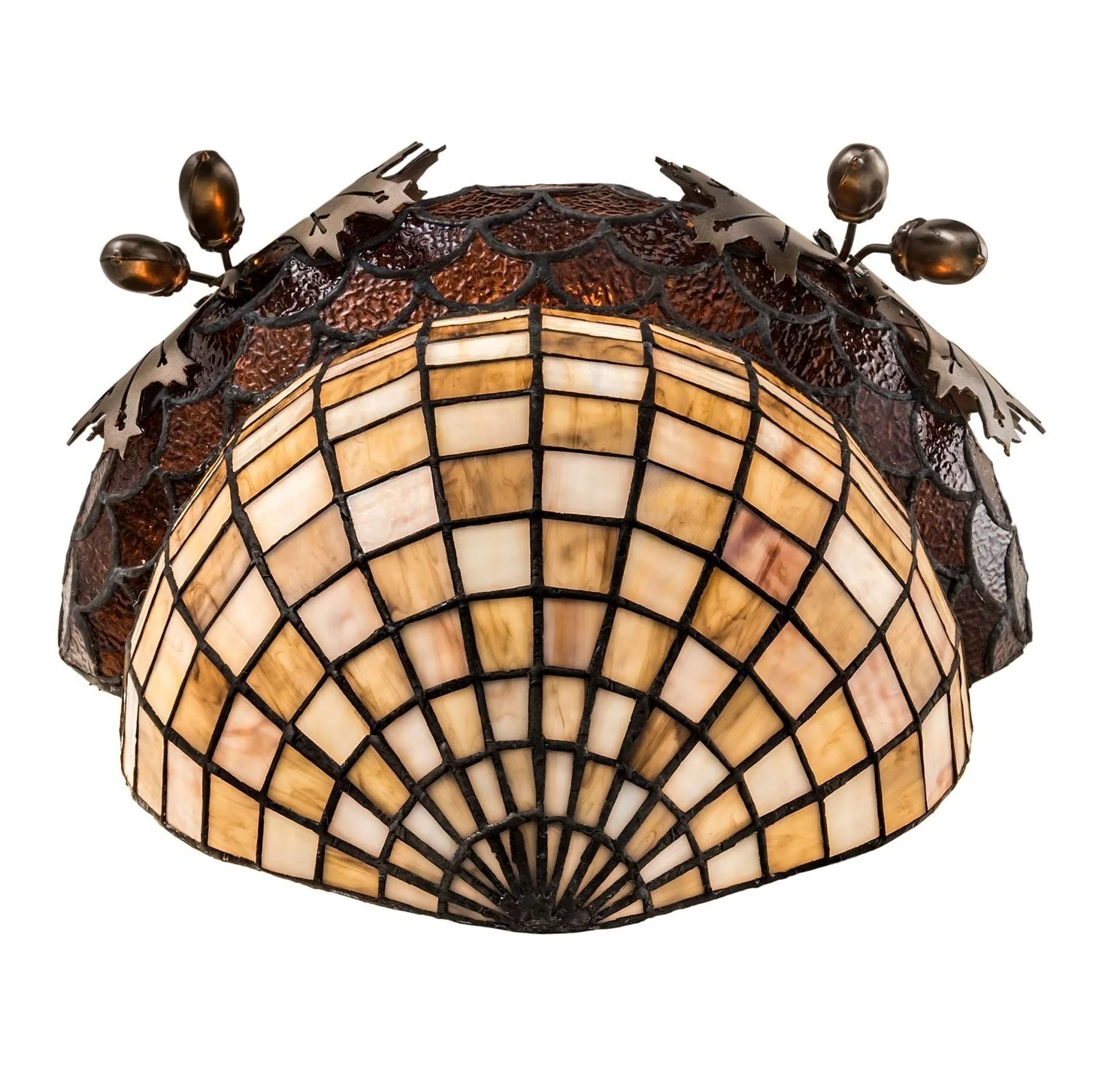 Meyda 12"W Greenbriar Oak Wall Sconce - Image 5