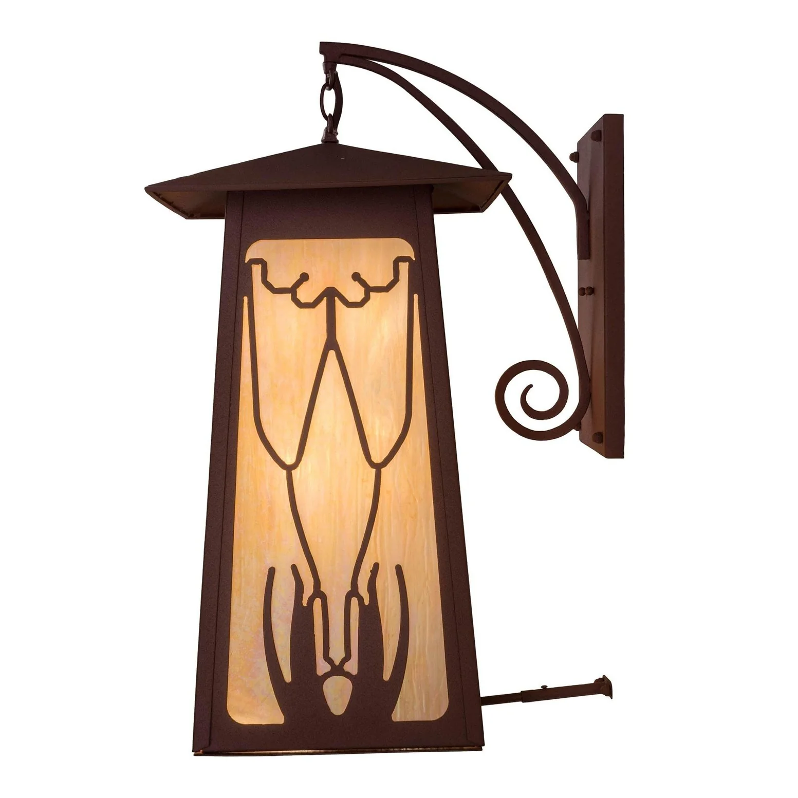 Meyda 14"W Floral Fantasy Wall Sconce - Image 3