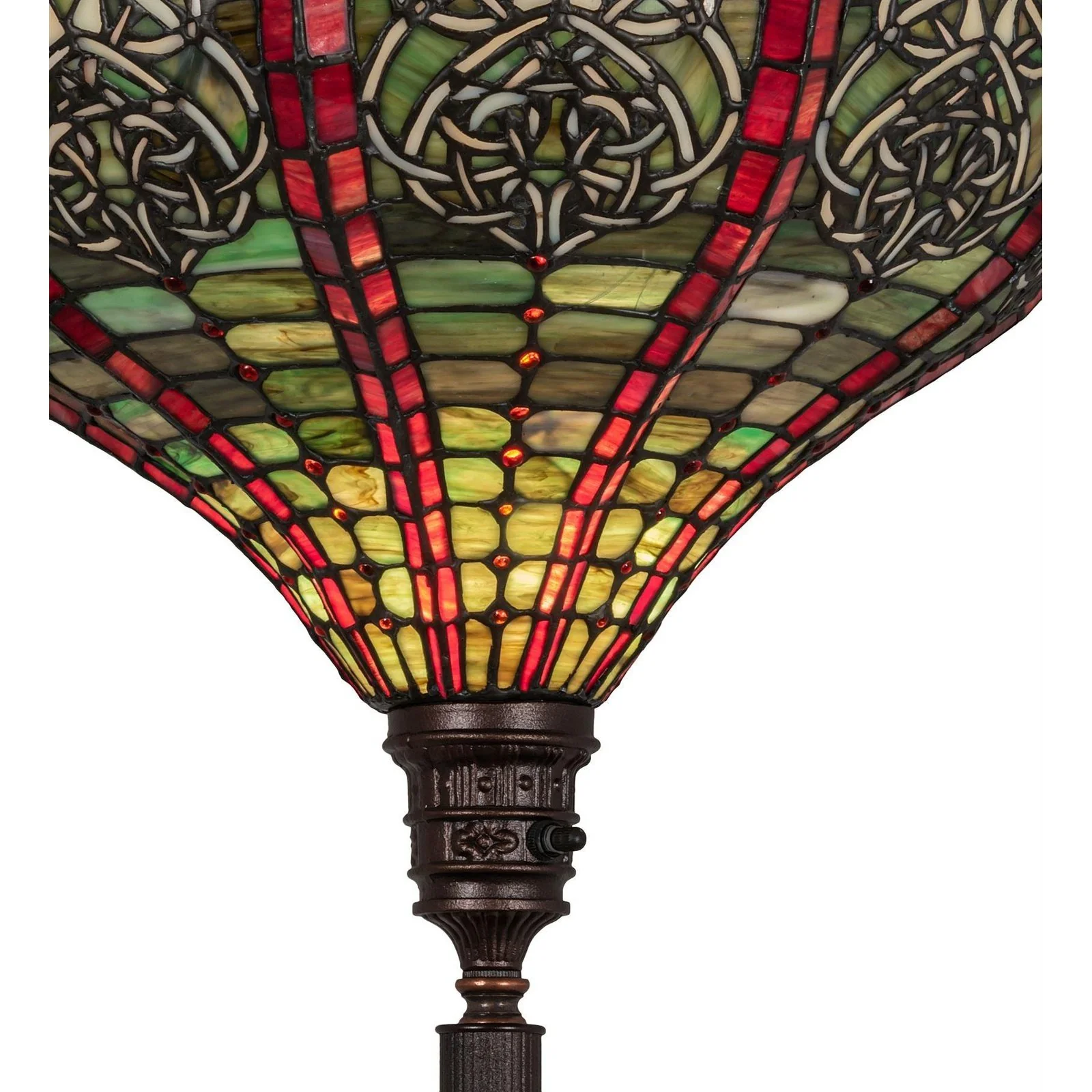 Meyda 18" Wide Dublin Floor Lamp - Image 3