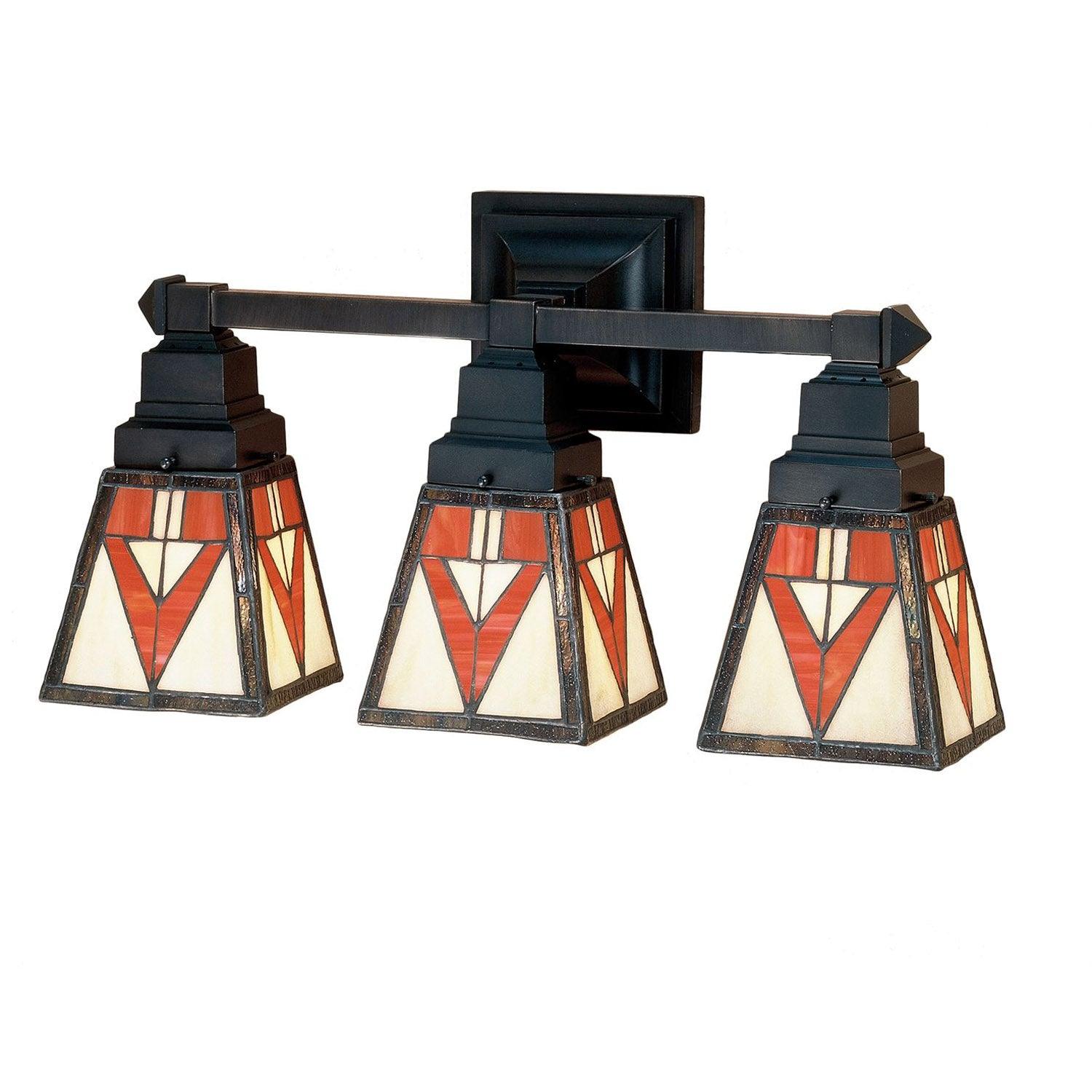 Meyda 18" Wide Otero Mission 3 LT Vanity Light