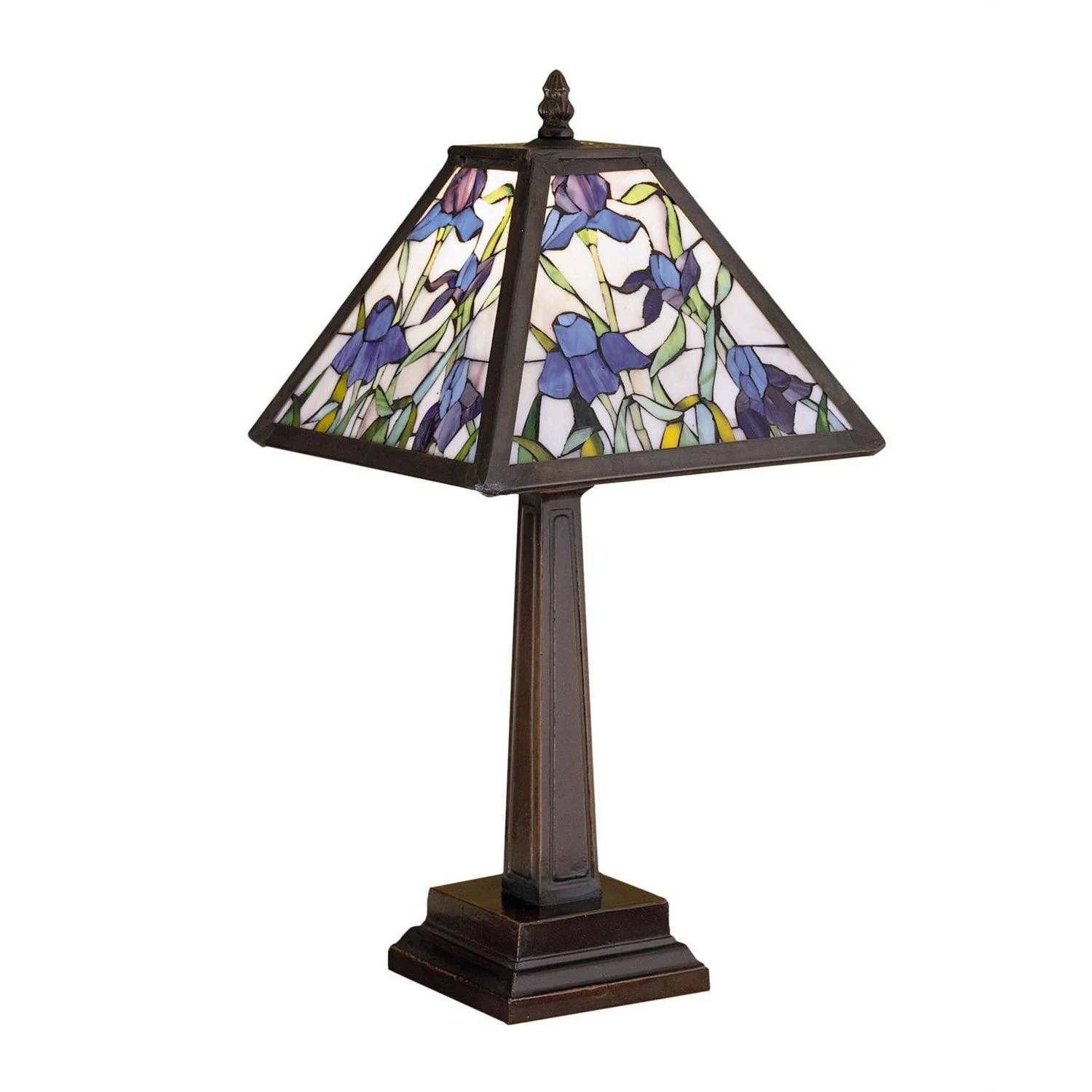 Meyda 19"H Mosaic Iris Accent Lamp