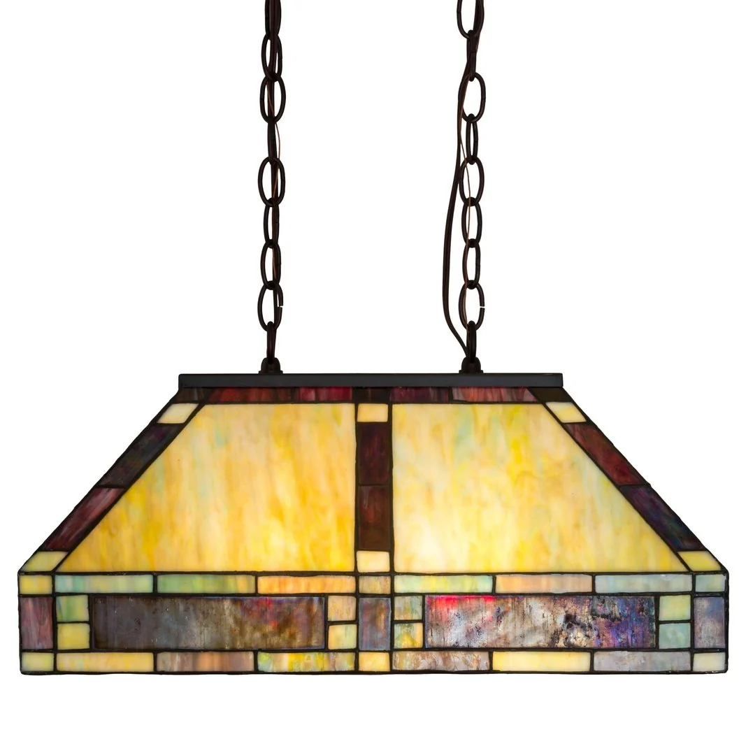 Meyda 20"L Chaves Oblong Pendant - Image 3