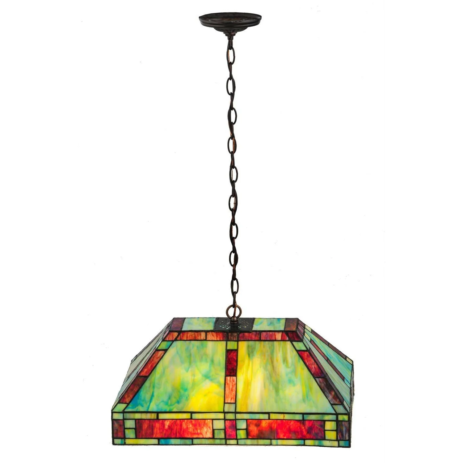 Meyda 20"L Chaves Oblong Pendant - Image 3