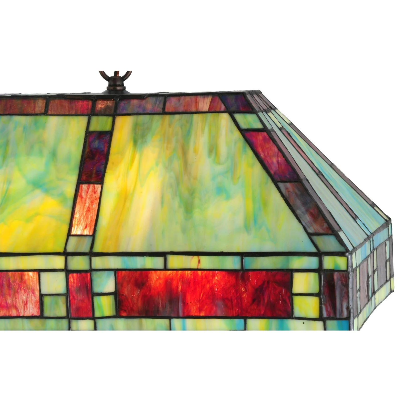 Meyda 20"L Chaves Oblong Pendant - Image 6