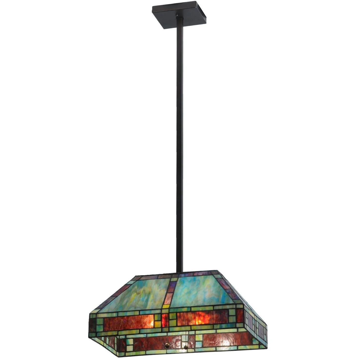 Meyda 20"L Chaves Oblong Pendant - Image 2