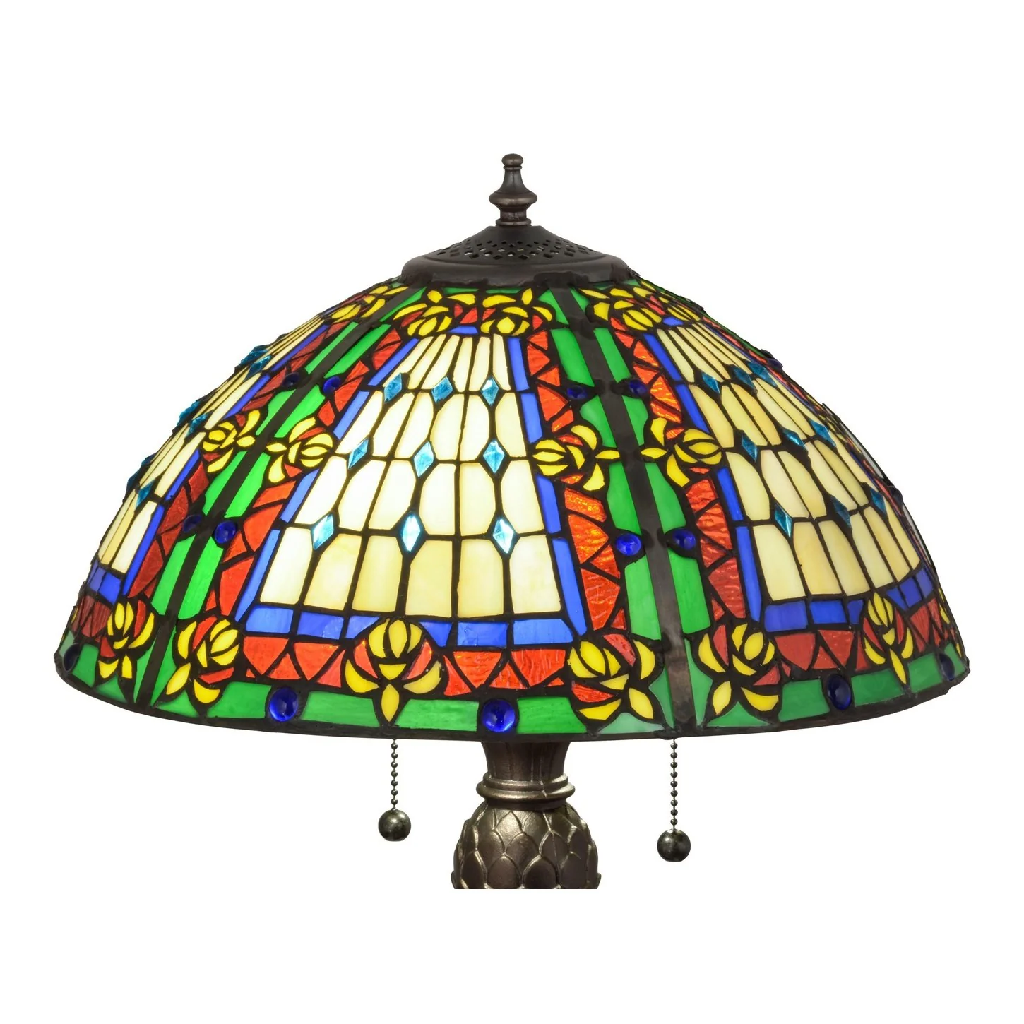Meyda 24.5"H Fleur-de-lis Table Lamp - Image 5