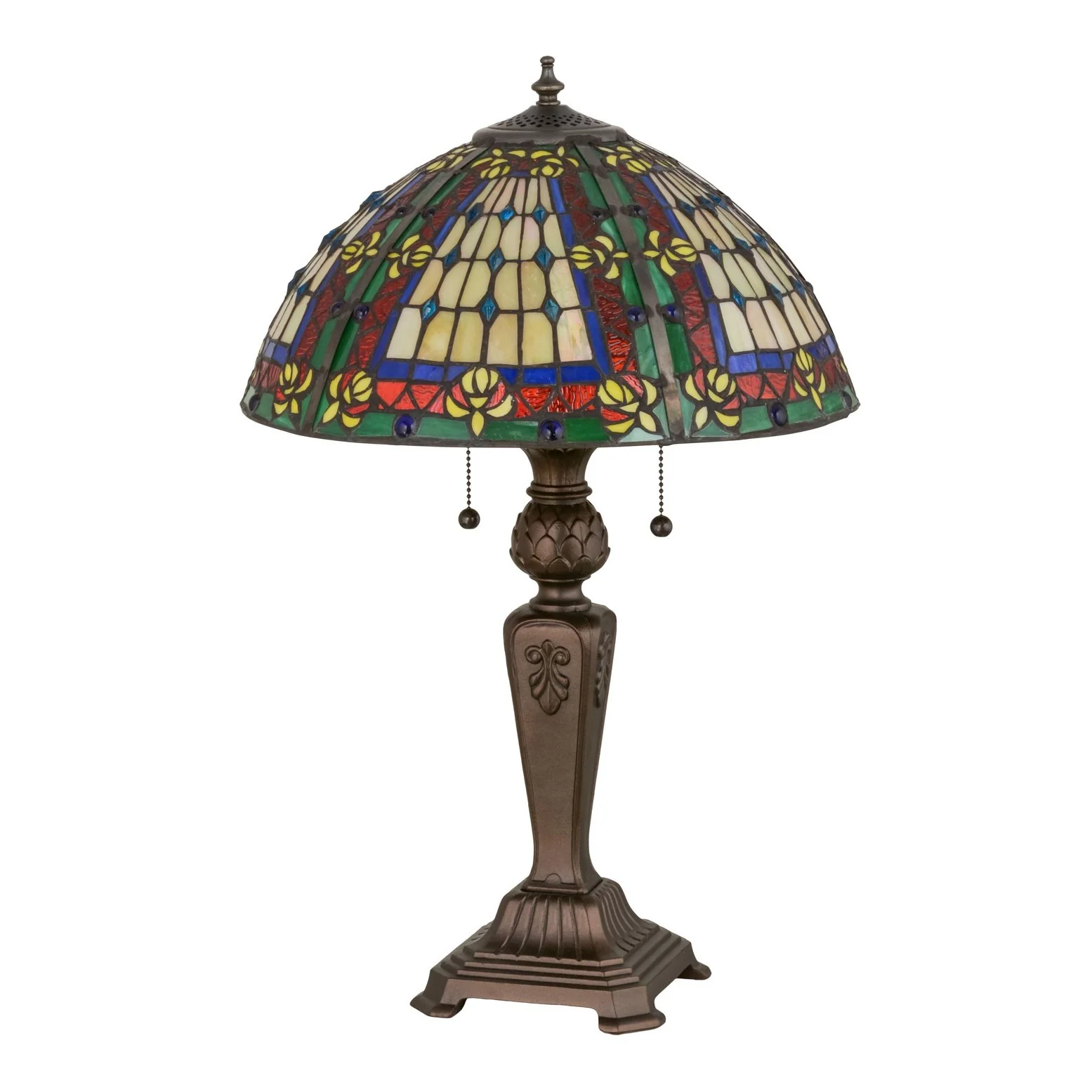Meyda 24.5"H Fleur-de-lis Table Lamp - Image 9