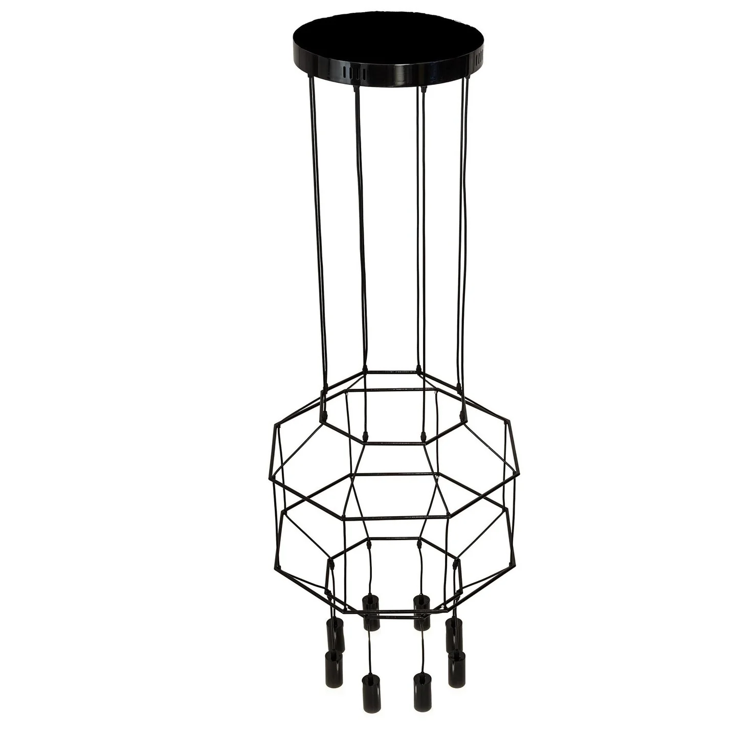 Meyda 28" Wide Bogota Cascading Pendant - Image 2