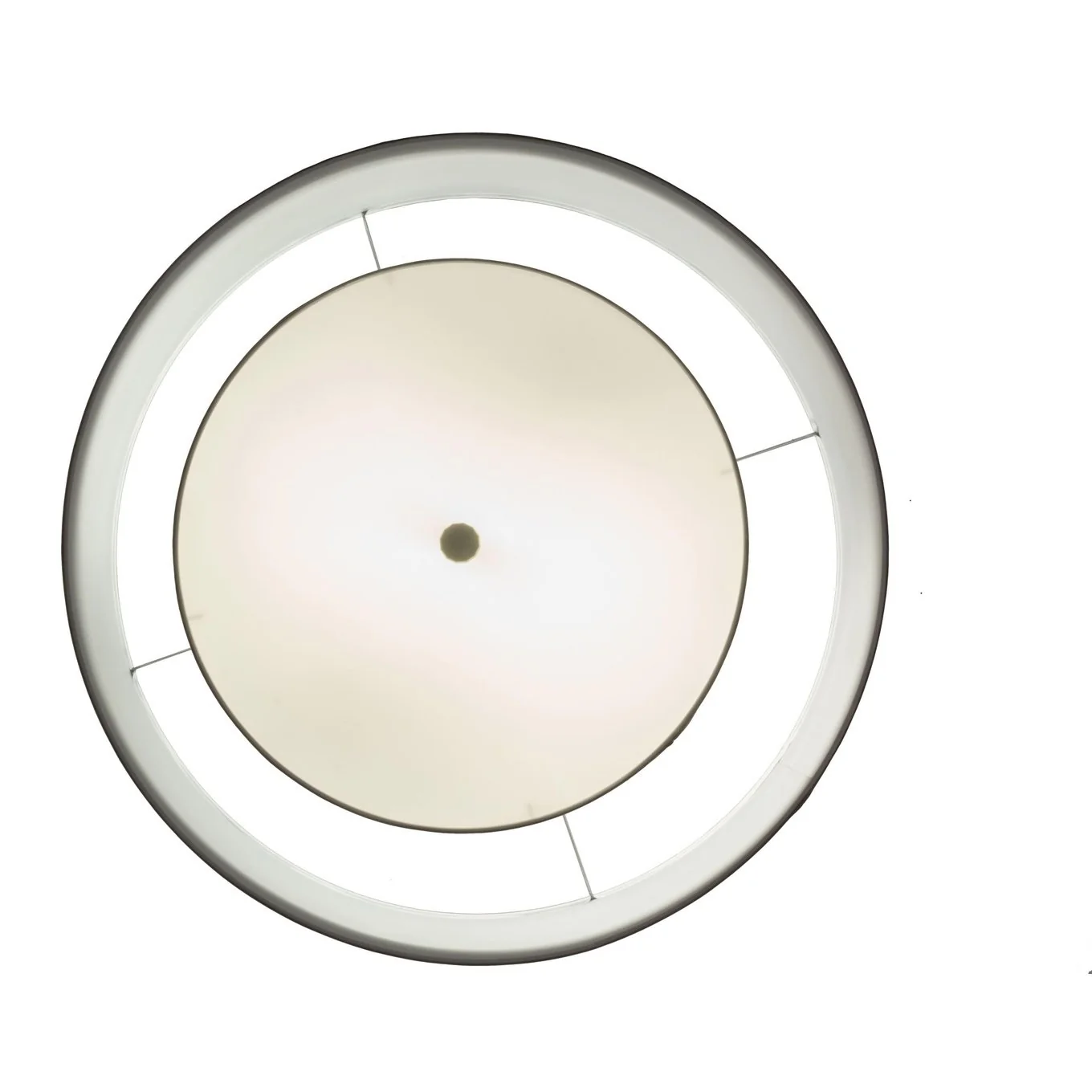 Meyda 30"W Cilindro Textrene Two Tier Pendant - Image 4