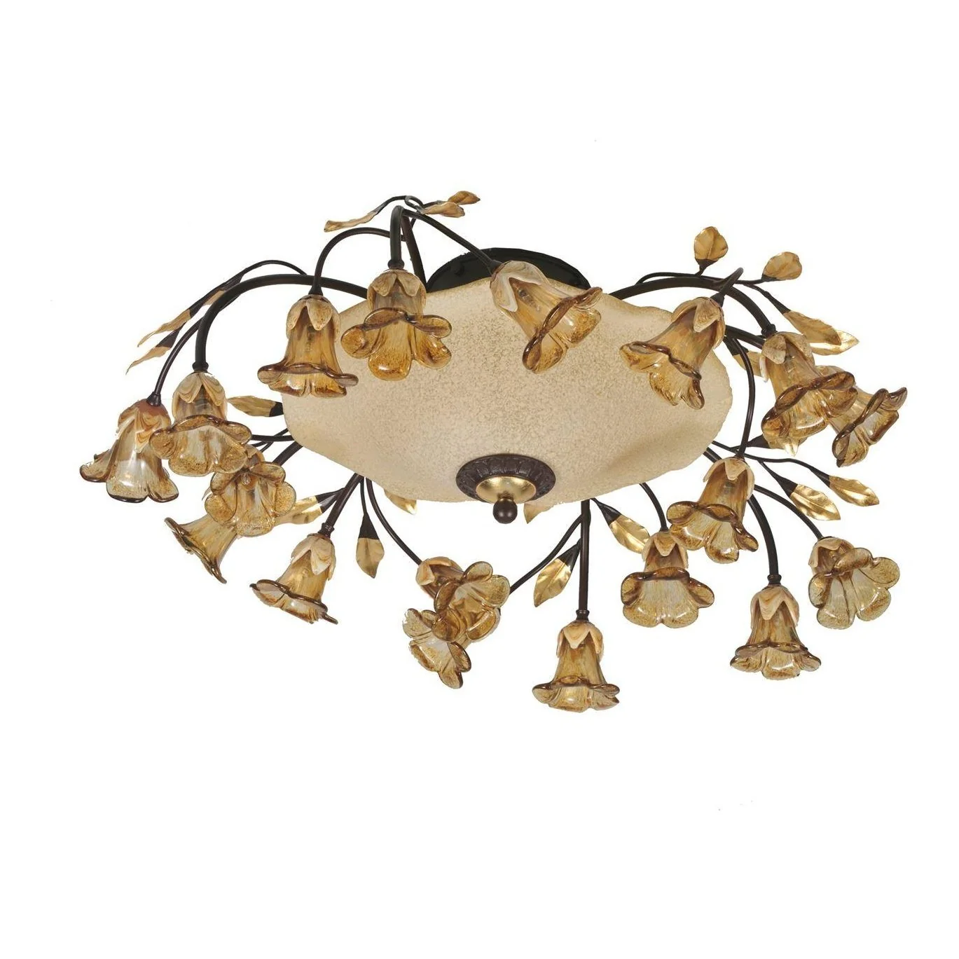 Meyda 32" Wide Celestial Bouquet 18 Arm Flushmount - Image 2