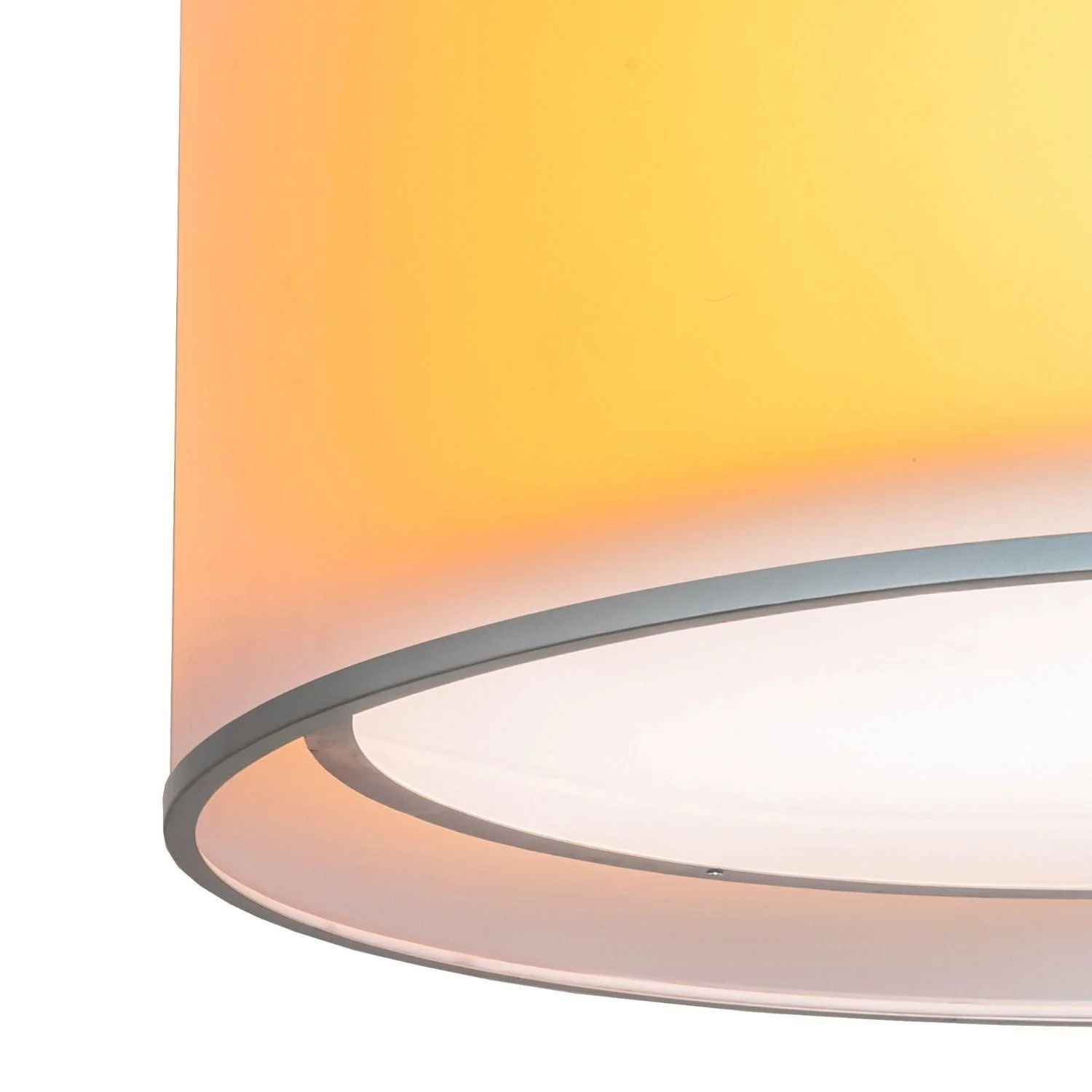 Meyda 34" Wide Orange Cilindro Pendant - Image 2